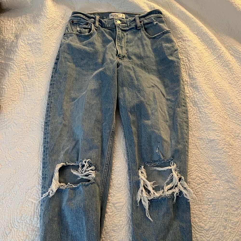 Abercrombie 90s Straight Ultra High Rise - Curve Love